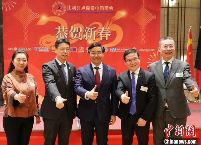 比利时卢森堡中国商会举办蛇年新春招待会